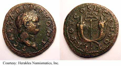 монета Древнего Рима