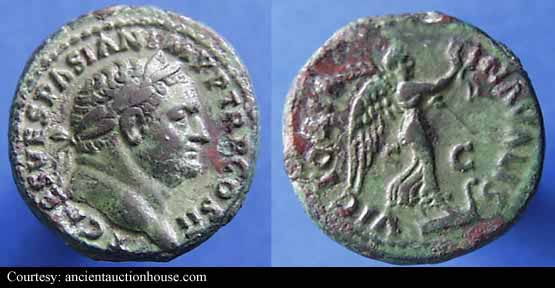 монета Древнего Рима