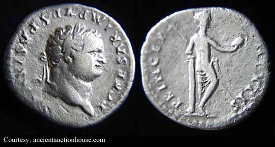 монета Древнего Рима