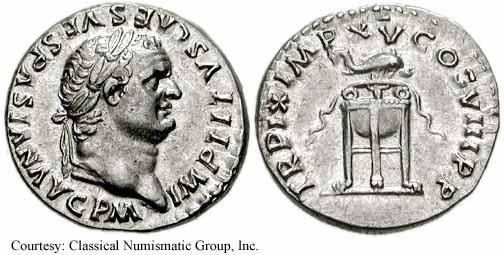 монета Древнего Рима