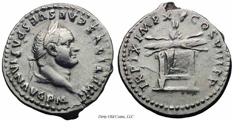 монета Древнего Рима