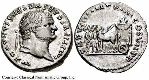 монета Древнего Рима