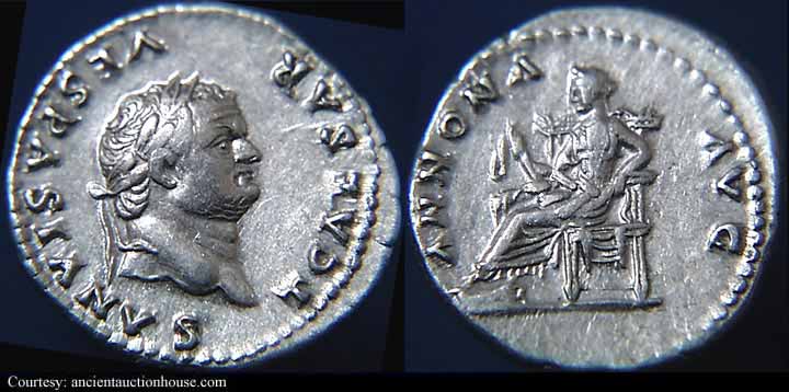 монета Древнего Рима