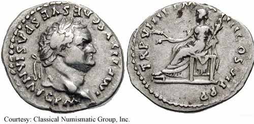 монета Древнего Рима