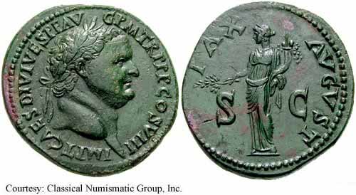 монета Древнего Рима