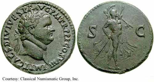 монета Древнего Рима