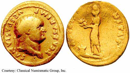 монета Древнего Рима