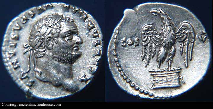 монета Древнего Рима