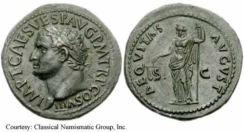 монета Древнего Рима