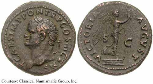 монета Древнего Рима