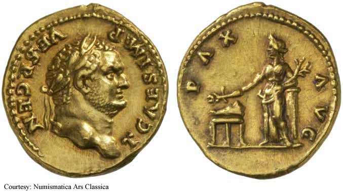 монета Древнего Рима