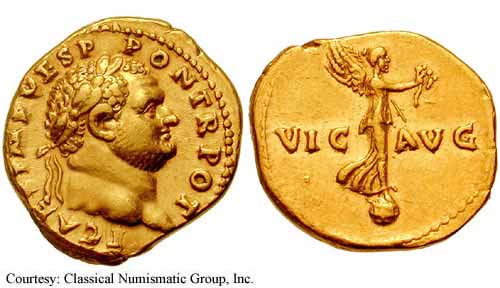 монета Древнего Рима