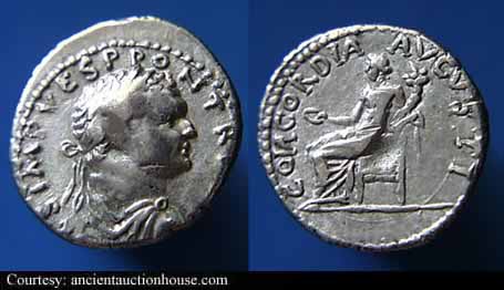 монета Древнего Рима