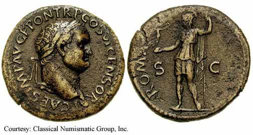 монета Древнего Рима