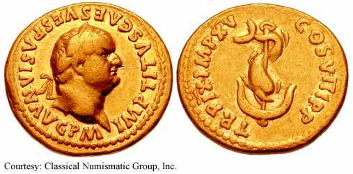 монета Древнего Рима