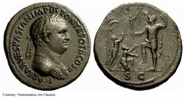 монета Древнего Рима