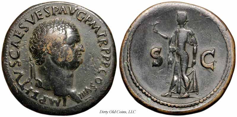 монета Древнего Рима