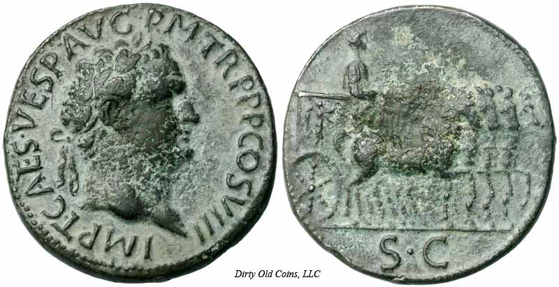 монета Древнего Рима