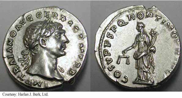 монета Древнего Рима