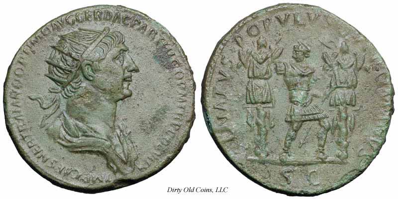 монета Древнего Рима