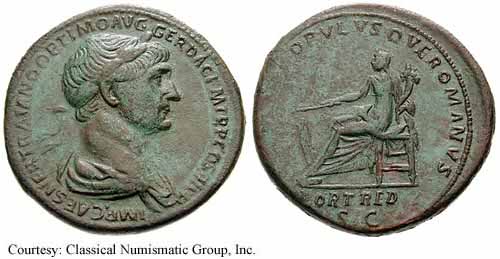 монета Древнего Рима