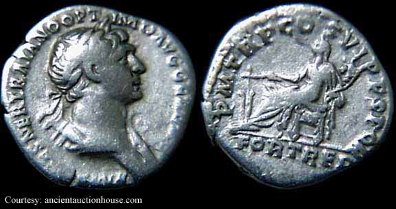 монета Древнего Рима