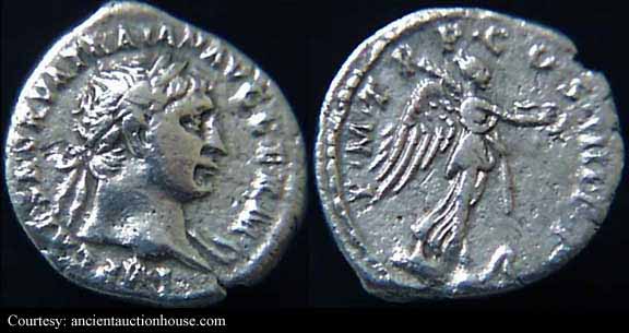 монета Древнего Рима