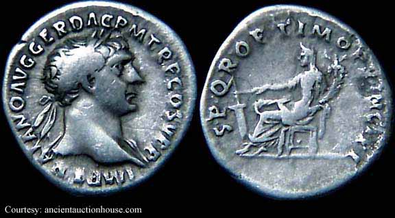 монета Древнего Рима