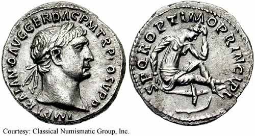 монета Древнего Рима