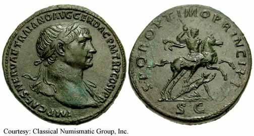 монета Древнего Рима