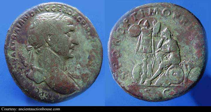 монета Древнего Рима