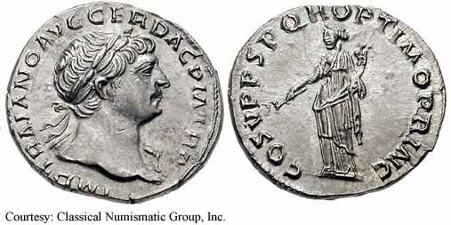 монета Древнего Рима