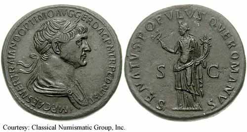 монета Древнего Рима