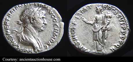 монета Древнего Рима