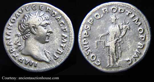 монета Древнего Рима