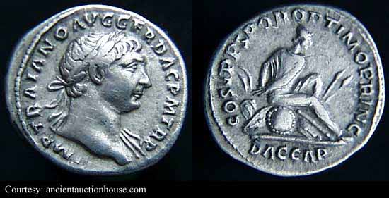 монета Древнего Рима