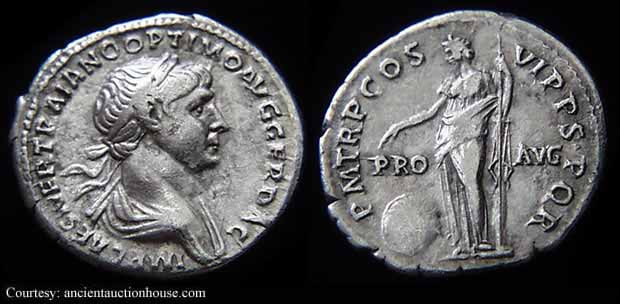 монета Древнего Рима