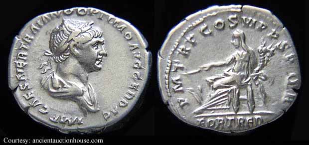 монета Древнего Рима