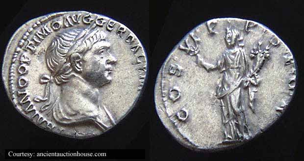 монета Древнего Рима