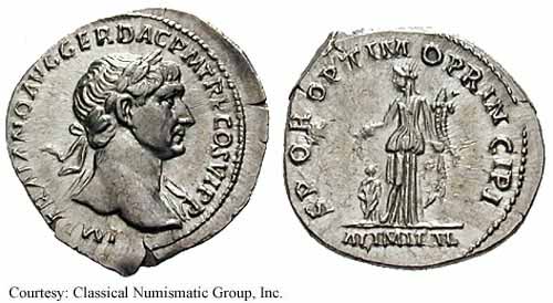 монета Древнего Рима