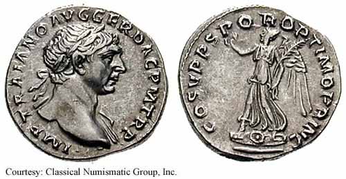 монета Древнего Рима