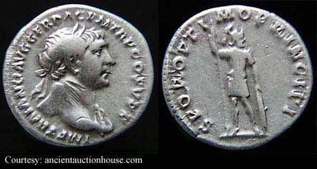 монета Древнего Рима