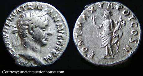 монета Древнего Рима