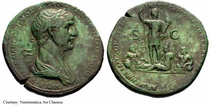 монета Древнего Рима