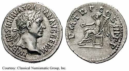 монета Древнего Рима