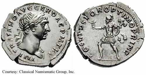 монета Древнего Рима