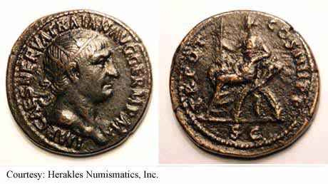 монета Древнего Рима