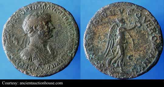 монета Древнего Рима