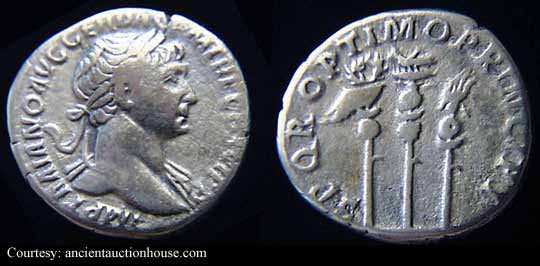 монета Древнего Рима