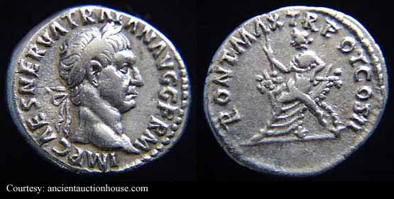 монета Древнего Рима